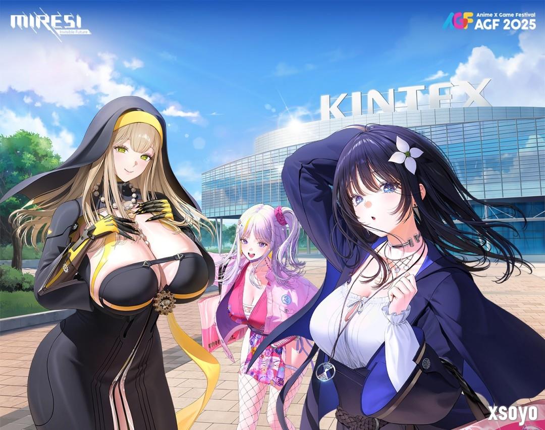 《Miresi：看不见的未来》视觉图 三位大雷美少女亮相