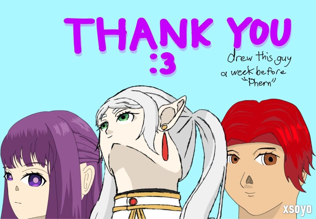 “仰头芙莉莲”绘图爆红成新梗 原作者发文感谢支持