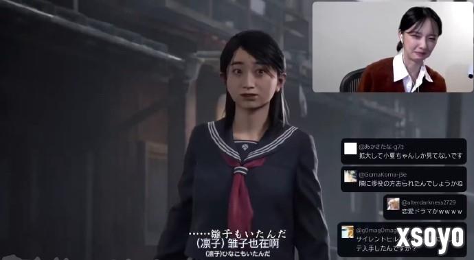 又一个美女要被吓哭了！《寂静岭f》凛子演员将接力直播