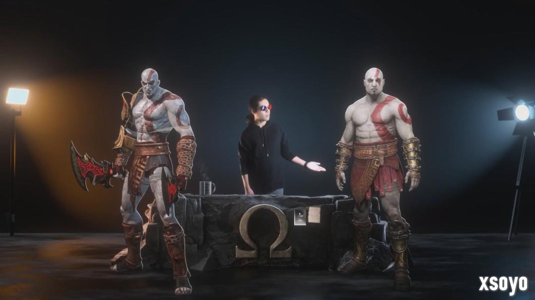 《战神》虚幻5粉丝重制版视频 奎爷大战敌人