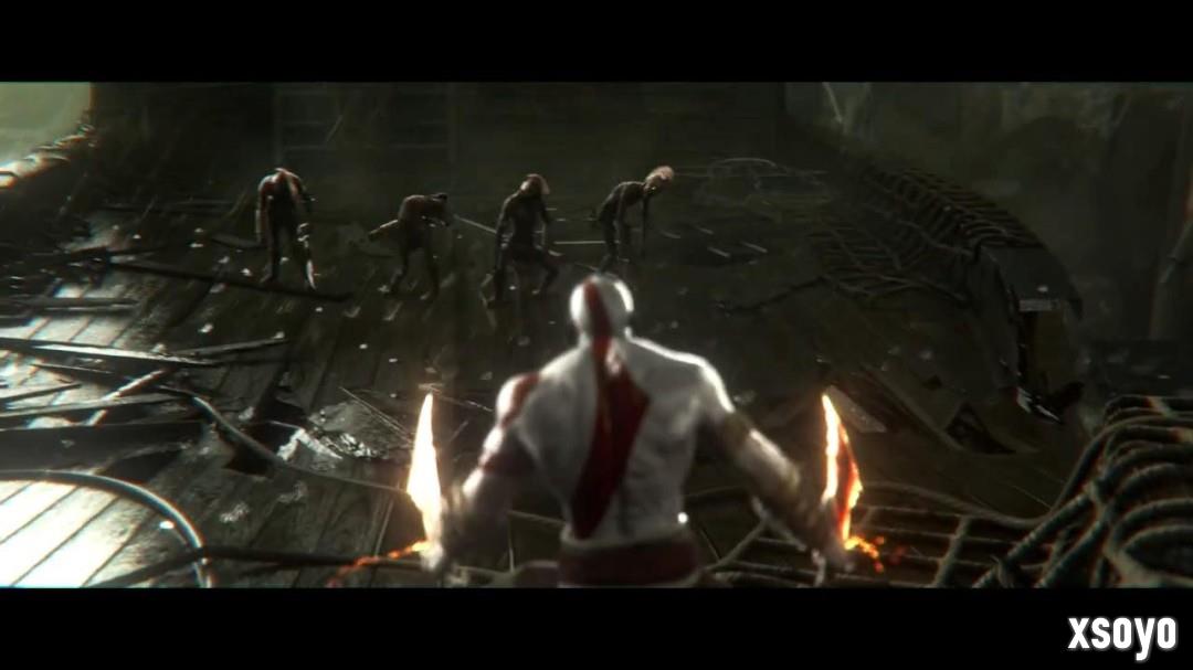 《战神》虚幻5粉丝重制版视频 奎爷大战敌人