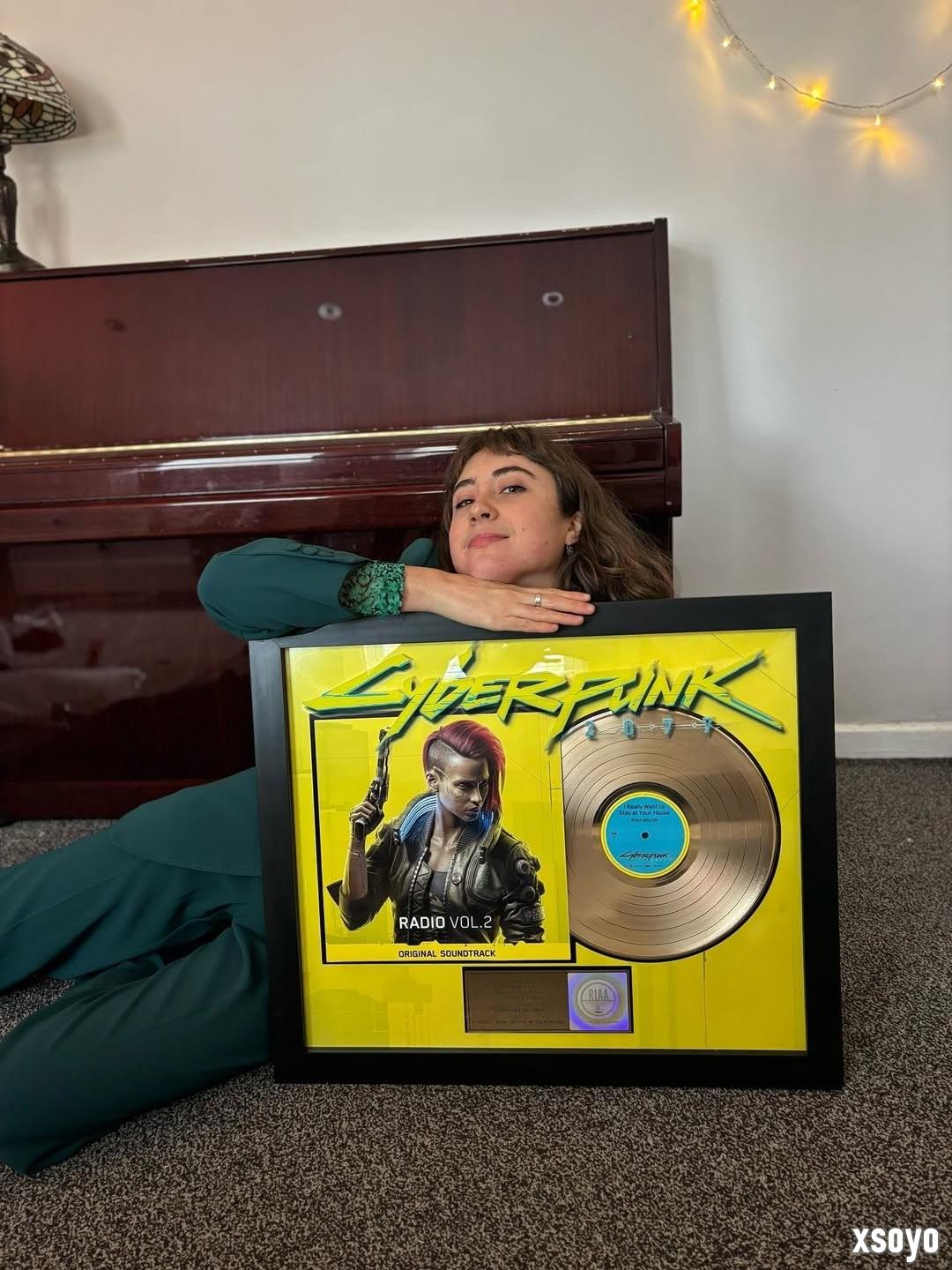 太痛了！ 《赛博朋克：边缘行者》守寡的小曲获金唱片认证