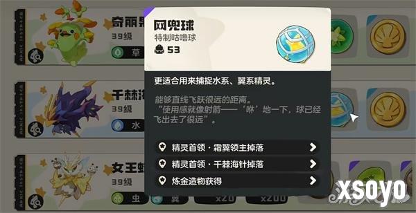 洛克王国世界网兜球有什么用2