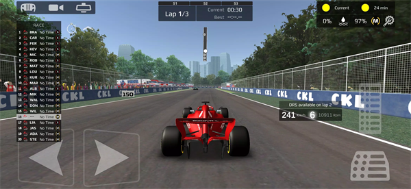 真实方程式赛车模拟