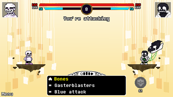 传说之下逆境对决(Underverse Battles)