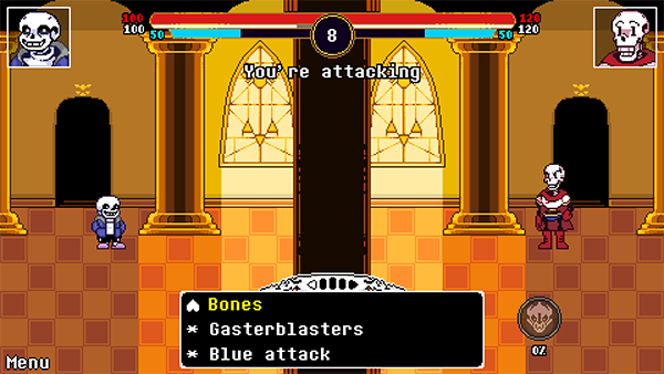 传说之下逆境对决(Underverse Battles)