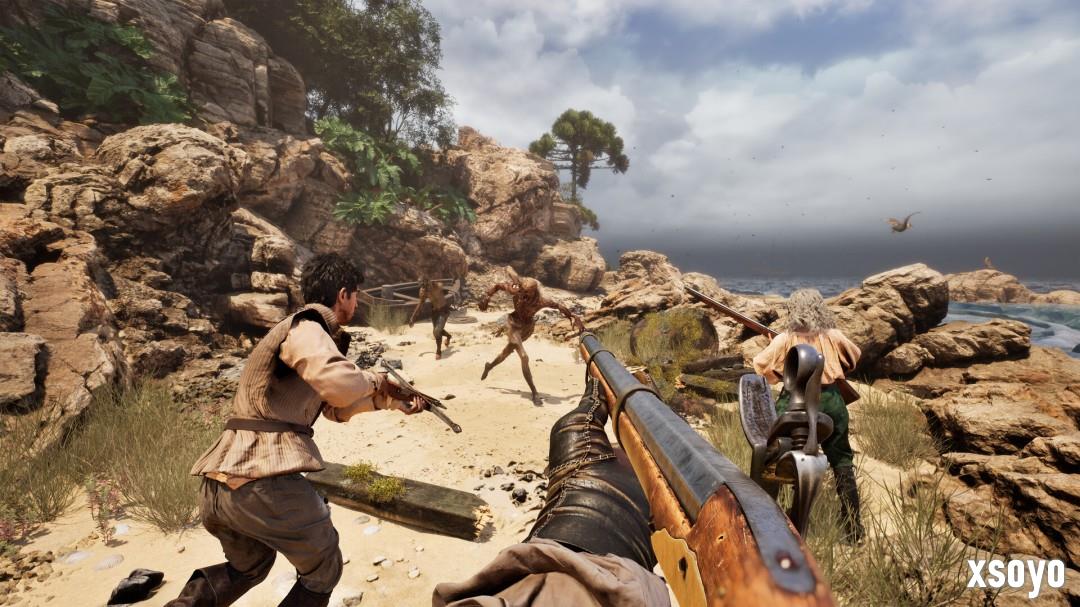 四人合作新游《土丘：克苏鲁凶兆》实机预告