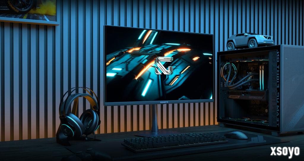 技嘉带来GO27Q24显示器 2K、QD-OLED面板