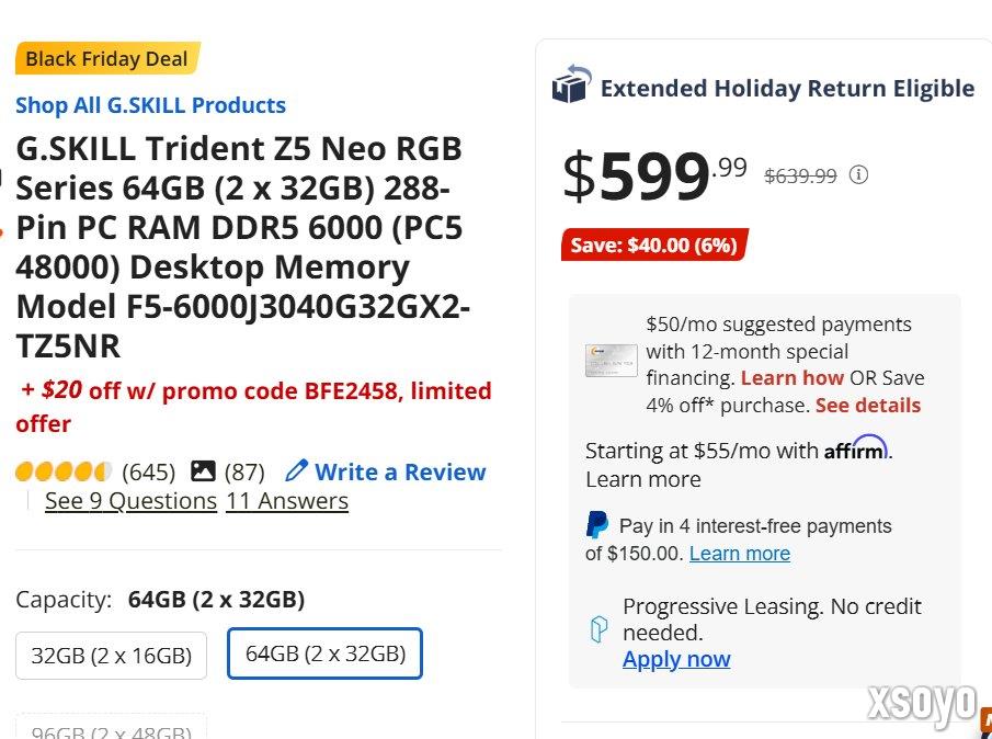 国外网友受不了了！64GB内存售价比一台PS5还贵
