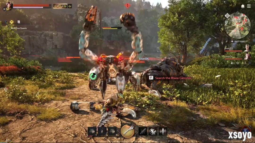 《地平线：钢铁边境》新实机演示 画面和玩法很棒