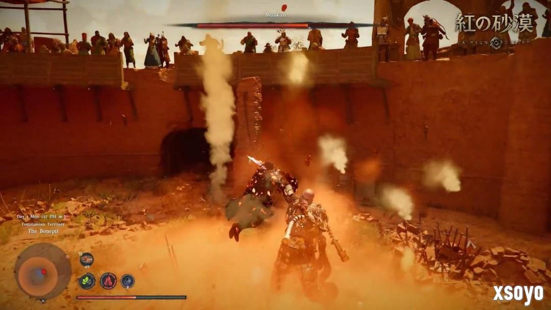 《红色沙漠》新战斗实机演示 大战Boss非常爽快