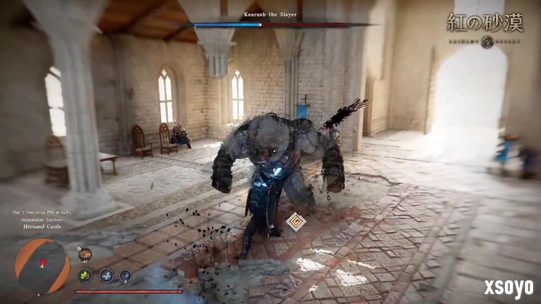 《红色沙漠》新战斗实机演示 大战Boss非常爽快