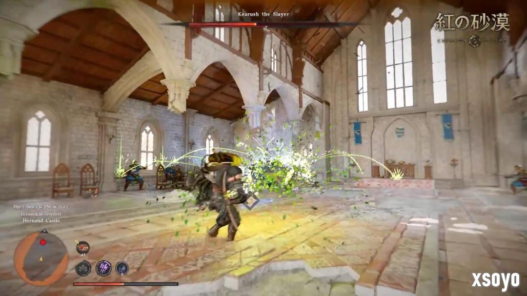 《红色沙漠》新战斗实机演示 大战Boss非常爽快