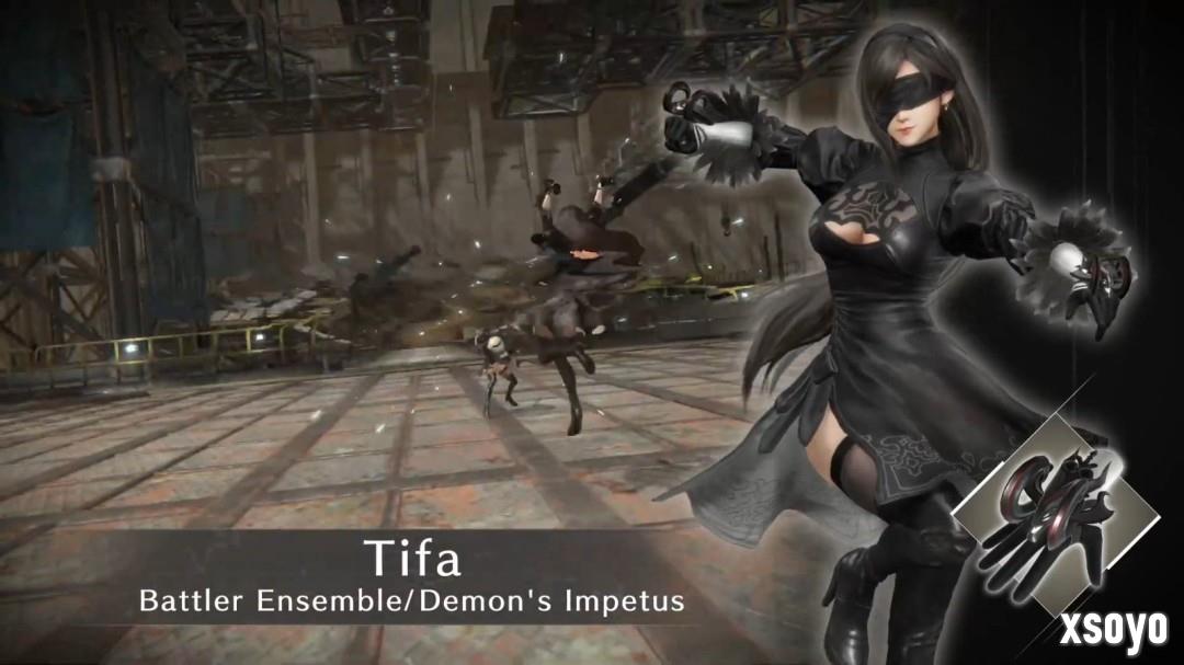 蒂法换上2B战衣！《FF7 永恒危机》x《尼尔》联动