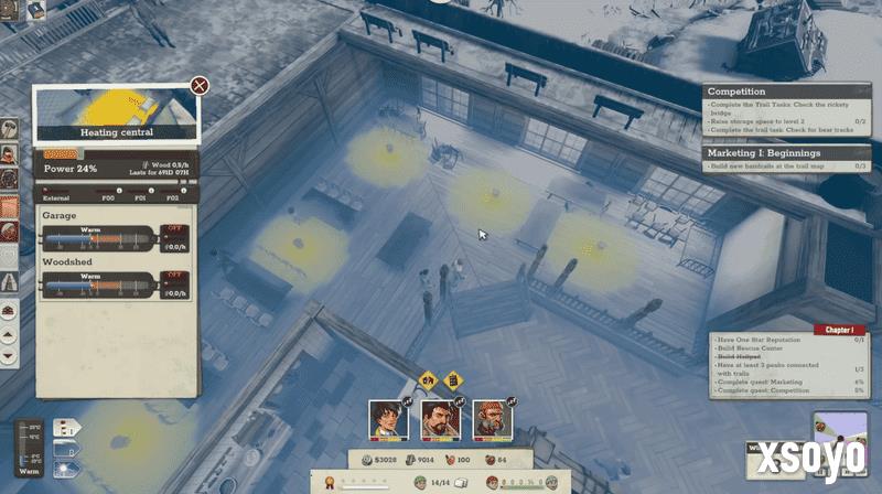 于阿尔卑斯之巅经营人生：叙事驱动经营型游戏《覆雪之上》以动态世界重塑生存体验