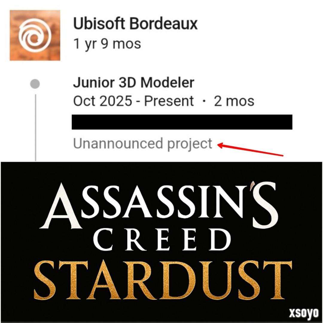 育碧未公布新作曝光 或为《刺客信条1》重制版！