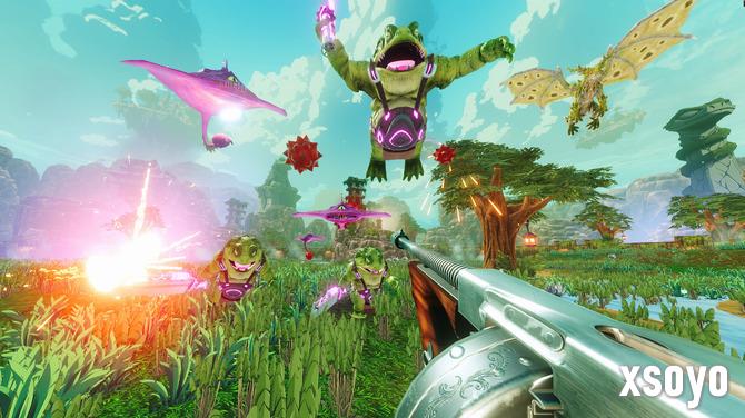 《Slyders》登陆Steam 无主之地风格生存射击