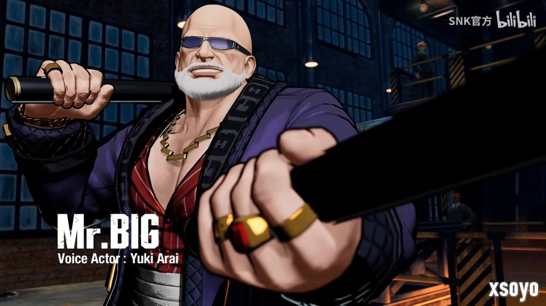 《饿狼传说：群狼之城》DLC角色登场预告：“Mr. Big” 