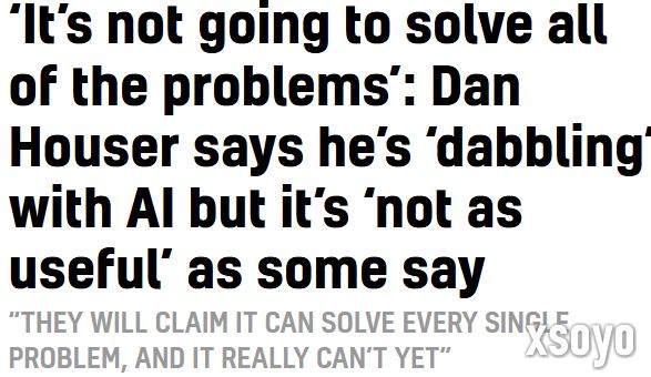 R星前联合创始人：AI之于游戏开发还没有人们想象那么给力