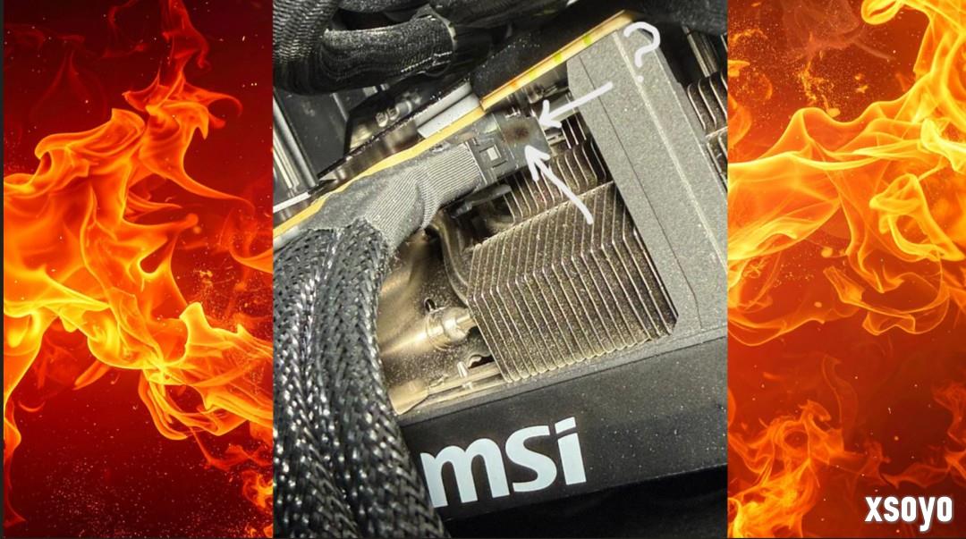 RTX 5090再曝烧毁问题 电源适配器熔化后粘在了GPU上
