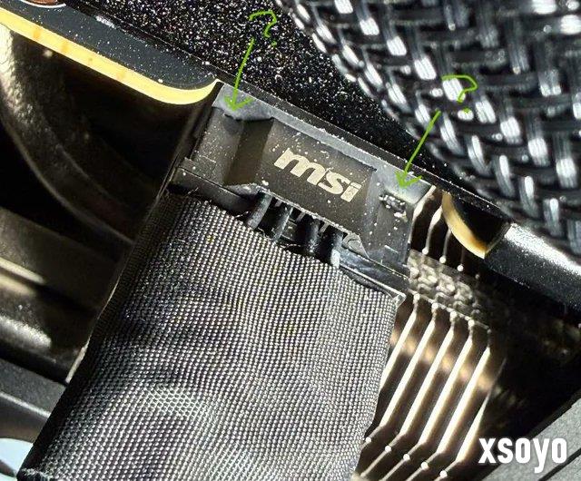 RTX 5090再曝烧毁问题 电源适配器熔化后粘在了GPU上