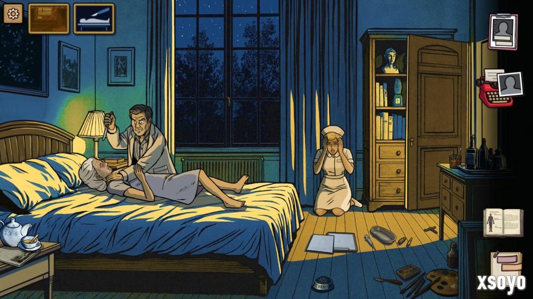 《弗莱明庄园命案》试玩发布 漫画风格古典探案