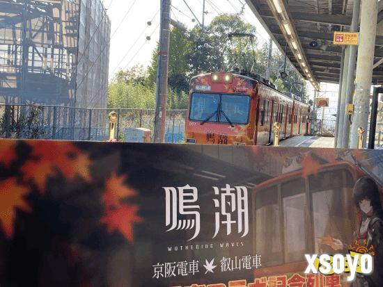 列车车门与千咲角色元素（Automaton 实拍）