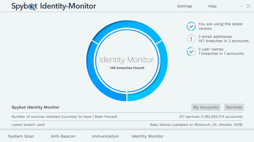 Spybot Identity Monitor-3.4