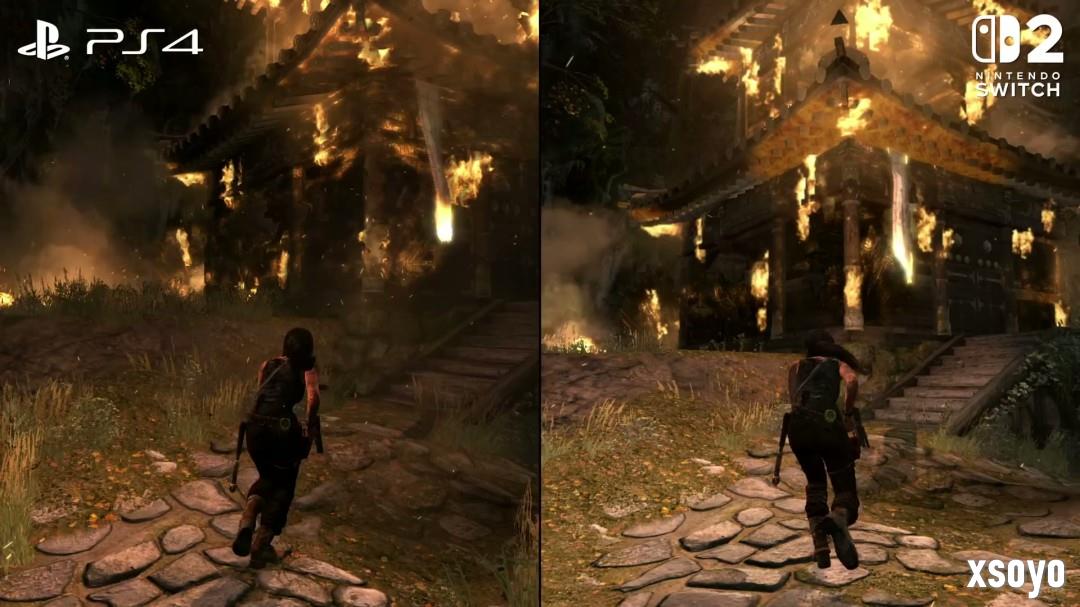 《古墓丽影9》NS2版画面大缩水 甚至不如PS3原版