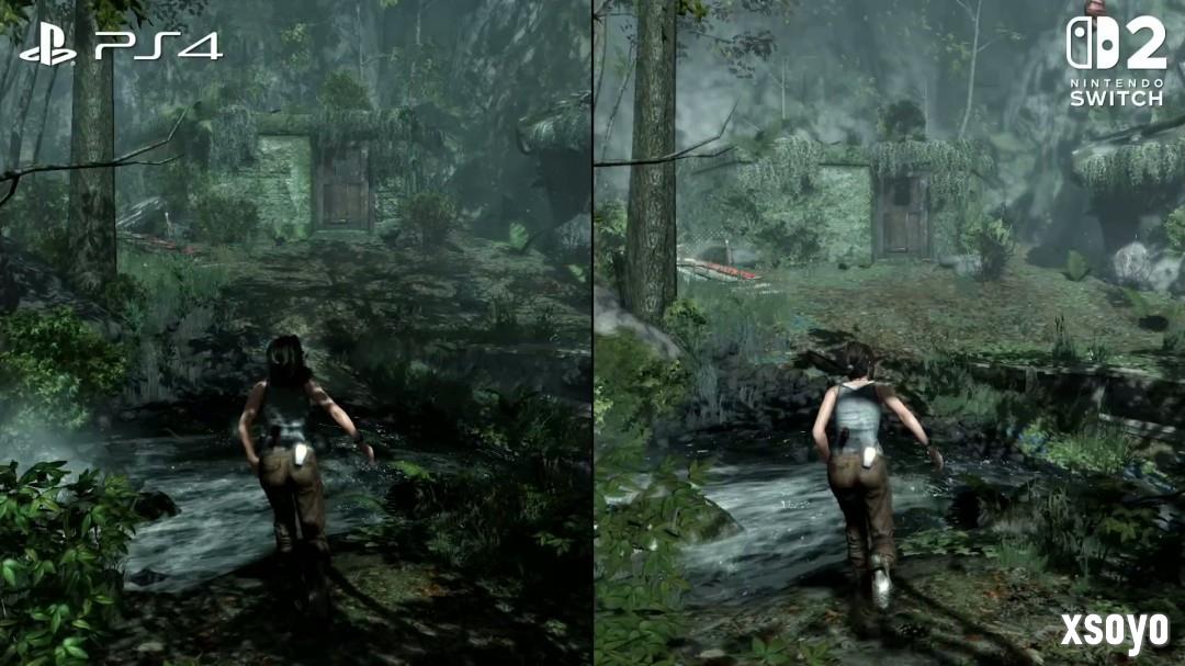 《古墓丽影9》NS2版画面大缩水 甚至不如PS3原版