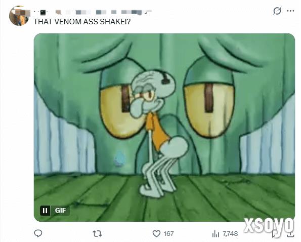 《漫威争锋》毒液新皮肤好评如潮：性感翘臀 甜的发齁！