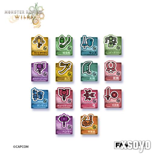 FANTHFUL出品 《怪物猎人荒野》官方正版授权系列周边第一弹