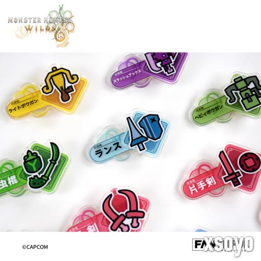 FANTHFUL出品 《怪物猎人荒野》官方正版授权系列周边第一弹