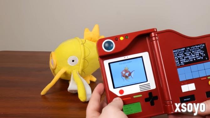 动手高玩打造《宝可梦》图鉴还原终端 多种功能致敬原作