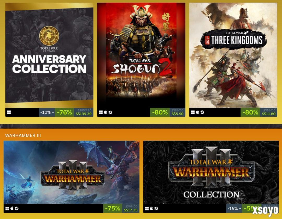 《全面战争》25周年： 全新作品12月4日公布