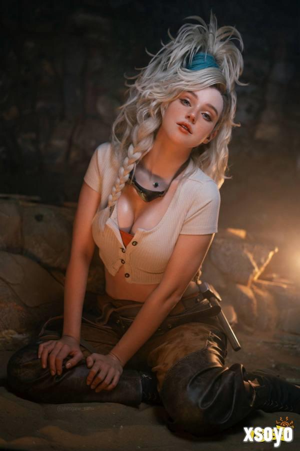 杰玛 Cos 场景:熔炉与火光氛围