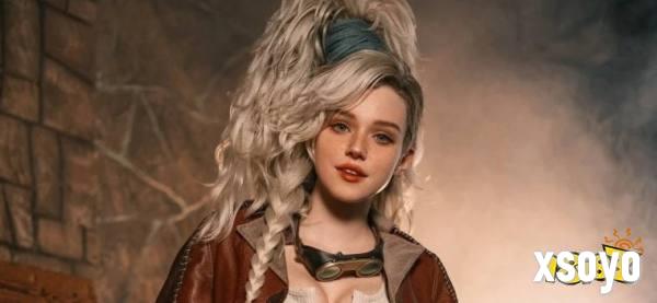 《怪物猎人:荒野》杰玛超还原 Cos:Sasha Holland 把“铁匠铺的炽热”演到位