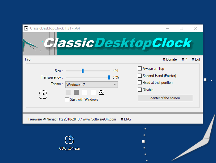 ClassicDesktopClock_x64位安装版