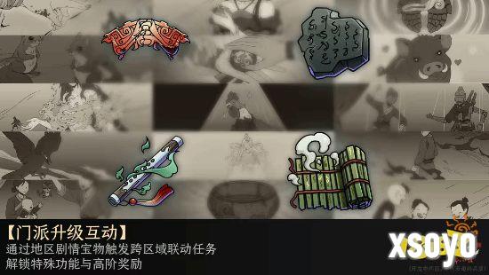 门派升级互动：跨区域联动与特殊功能解锁