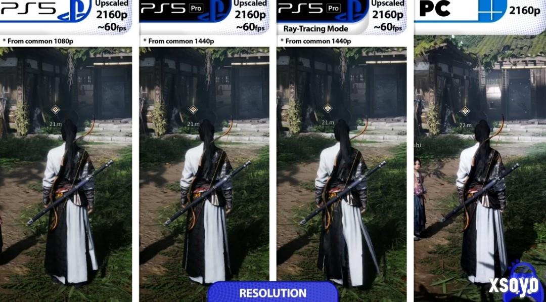 PS5 Pro有点优势但不多！ 《燕云十六声》PS5平台与PC性能画面对比