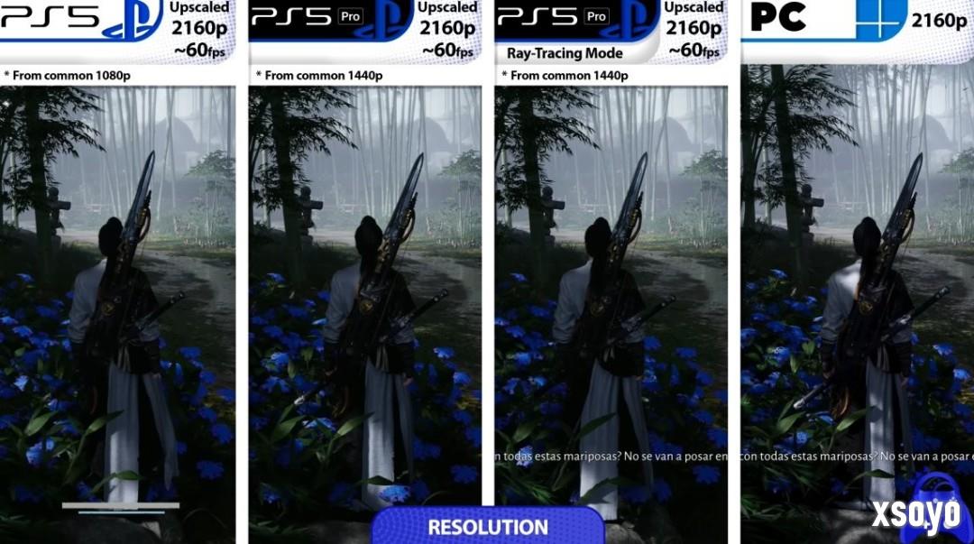 PS5 Pro有点优势但不多！ 《燕云十六声》PS5平台与PC性能画面对比