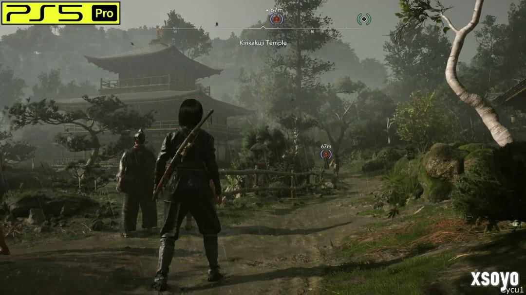 《刺客信条：影》PS5 Pro和Switch 2画面对比