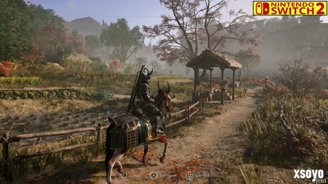 《刺客信条：影》PS5 Pro和Switch 2画面对比