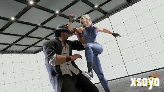 《New VIRTUA FIGHTER》新作宣传图