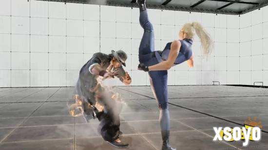 《New VIRTUA FIGHTER》游戏画面