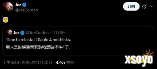 Jez Corden 暗示重装《暗黑破坏神4》