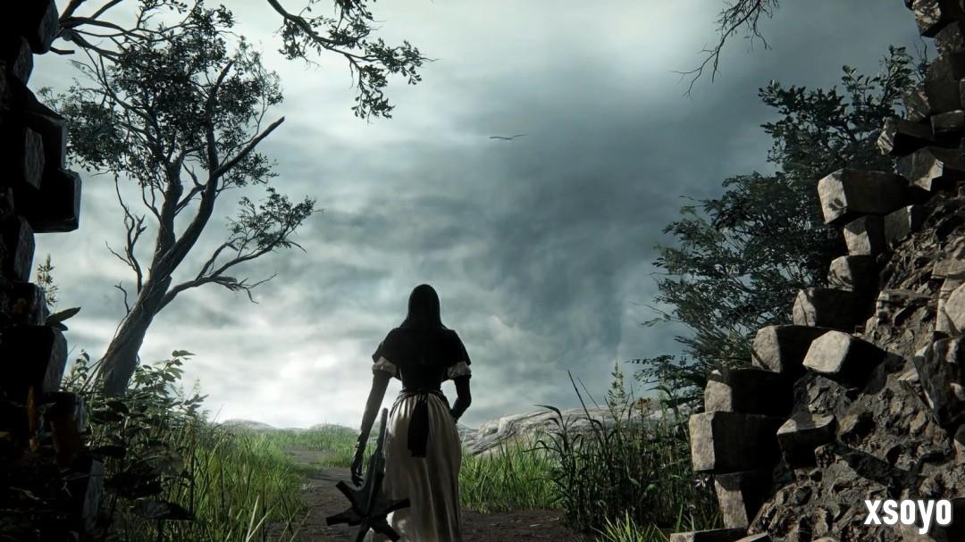 翘臀修女姐姐！《艾尔登法环黑夜君临》DLC角色PV：送葬者