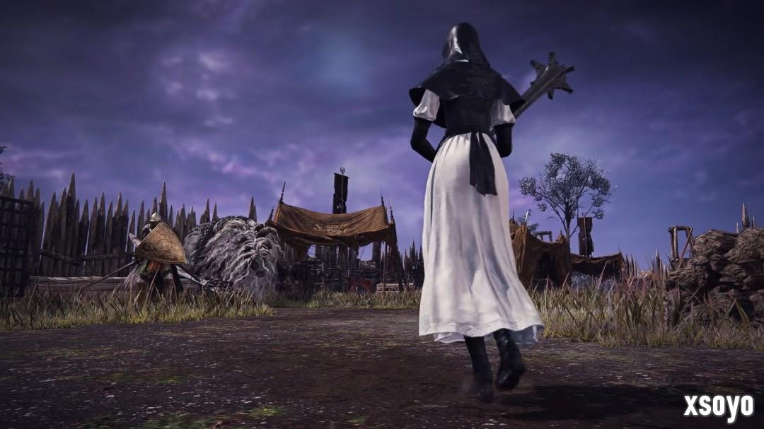 翘臀修女姐姐！《艾尔登法环黑夜君临》DLC角色PV：送葬者