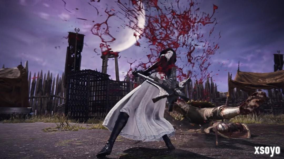 翘臀修女姐姐！《艾尔登法环黑夜君临》DLC角色PV：送葬者