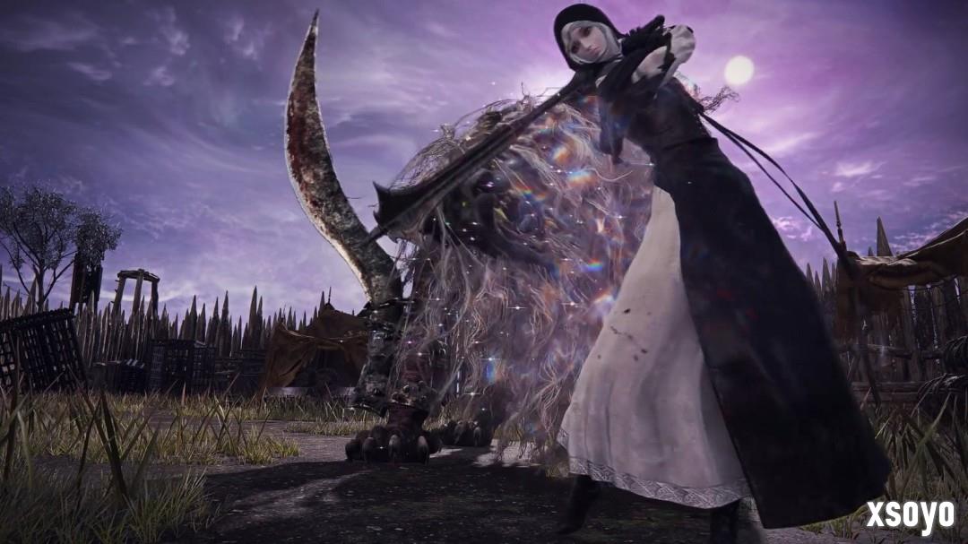 翘臀修女姐姐！《艾尔登法环黑夜君临》DLC角色PV：送葬者